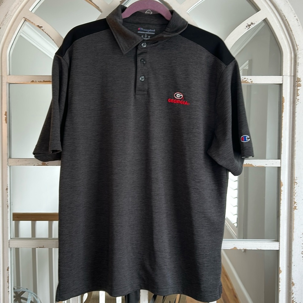 Champion Georgia University men’s polo size large